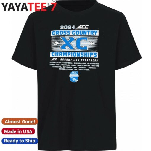 2024 ACC Cross Country Championship Bound shirt