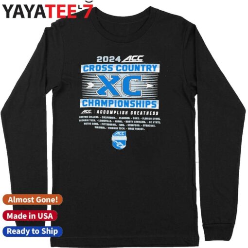 2024 ACC Cross Country Championship Bound shirt