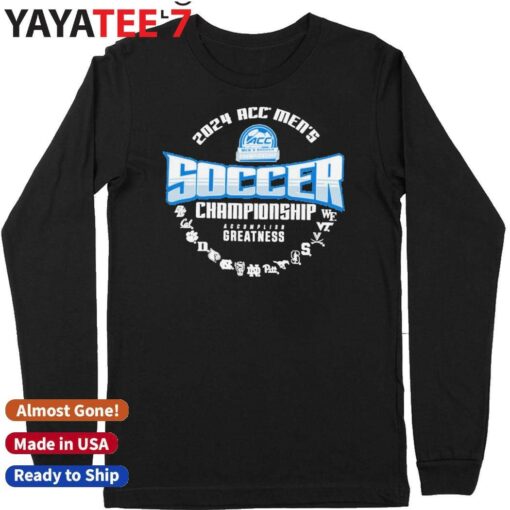 2024 ACC Men’s Soccer 1st Championship shirt