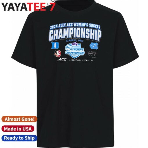 2024 Ally ACC Women’s Soccer Championship Semifinals and Finals Shirt