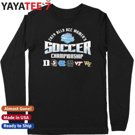 2024 Ally ACC Women’s Women’s Soccer 1st Championship Six Teams Shirt