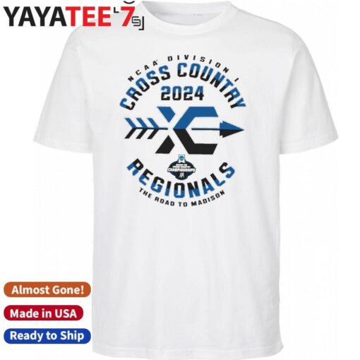 2024 NCAA Division I Cross Country Regionals The Road To Madison shirt