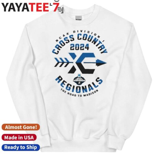 2024 NCAA Division I Cross Country Regionals The Road To Madison shirt