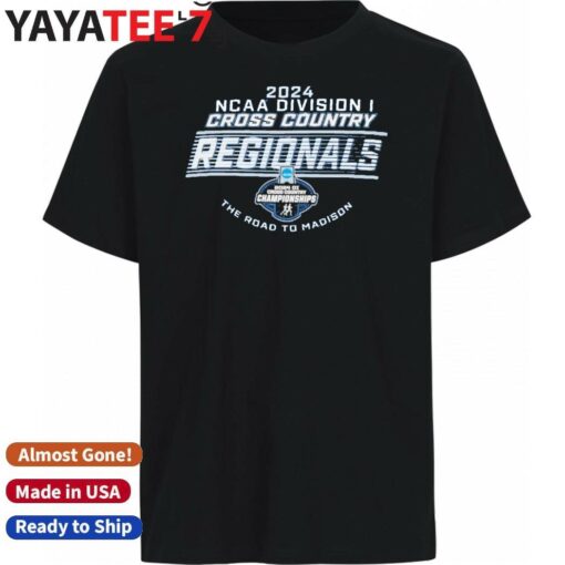 2024 NCAA Division I Cross Country Regionals championship shirt