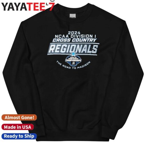 2024 NCAA Division I Cross Country Regionals championship shirt