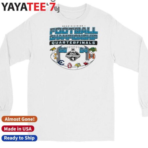 2024 NCAA Division I Football Championship Quarterfinals Eight Teams Shirt