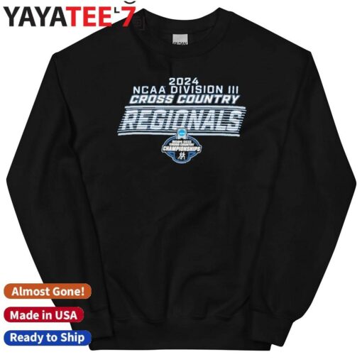 2024 NCAA Division III Cross Country Regionals Championships shirt