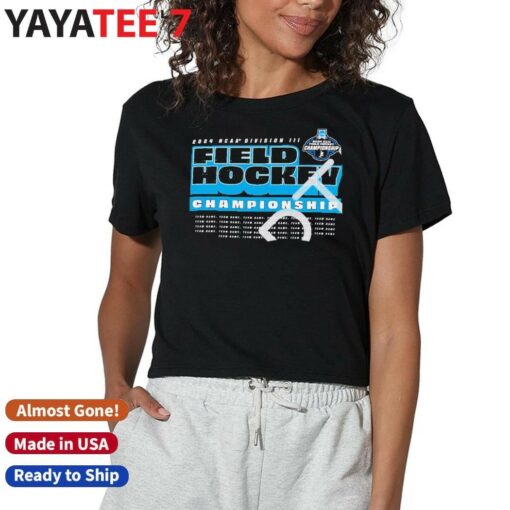 2024 NCAA Division III Field Hockey 1st 2nd 3rd Rounds Shirt