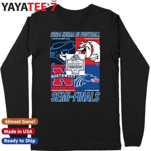 2024 NJCAA DI Football Championship Semi-Finals Shirt