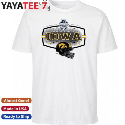 2024 TransPerfect Music City Bowl Iowa Hawkeyes Shirt