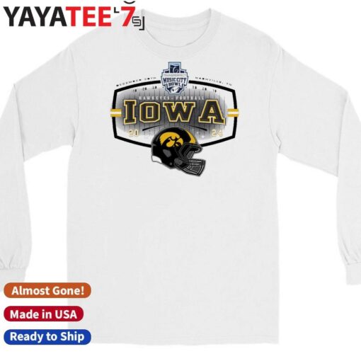 2024 TransPerfect Music City Bowl Iowa Hawkeyes Shirt