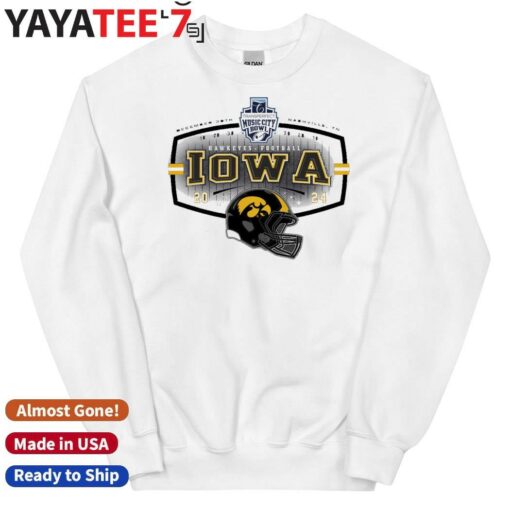 2024 TransPerfect Music City Bowl Iowa Hawkeyes Shirt