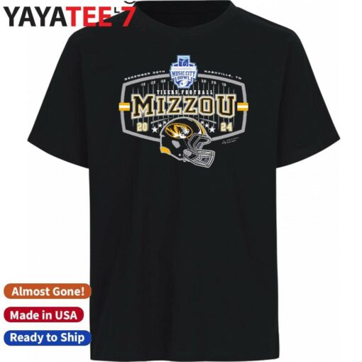 2024 TransPerfect Music City Bowl Missouri Tigers Shirt