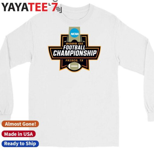 2025 NCAA Division I Football Championship Frisco, TX Logo Shirt