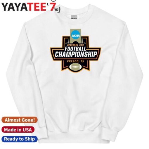 2025 NCAA Division I Football Championship Frisco, TX Logo Shirt