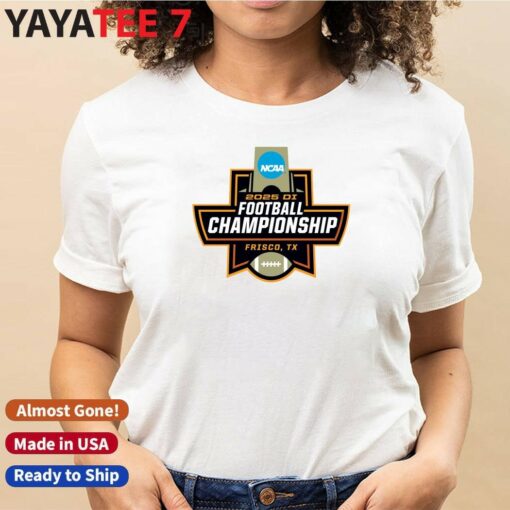 2025 NCAA Division I Football Championship Frisco, TX Logo Shirt