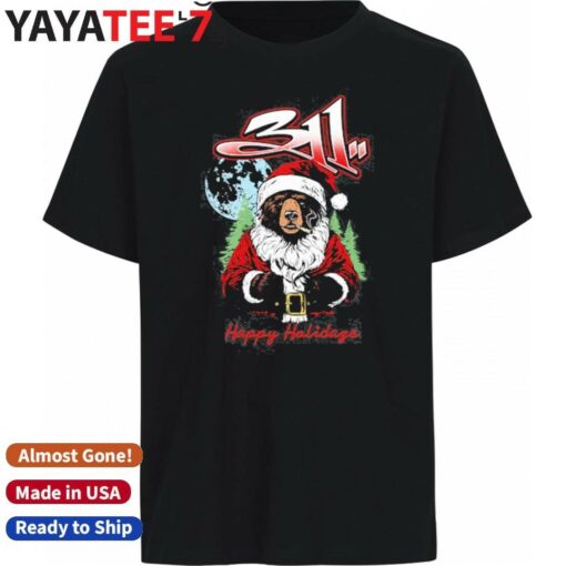 311 Bear Santa 2024 shirt