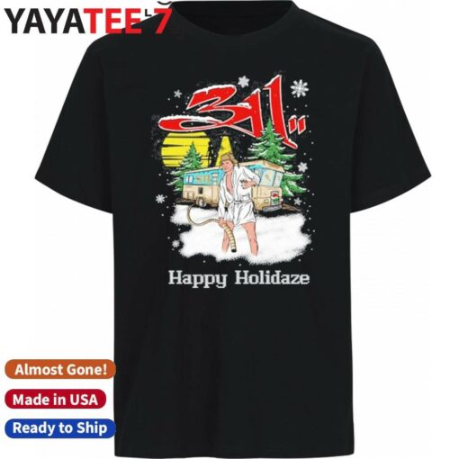 311 Happy Holidage 2024 Shirt