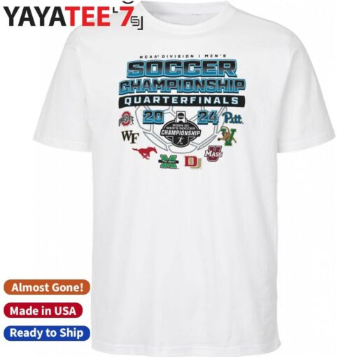 8 Teams 2024 NCAA Division I Men’s Soccer Championship Quarterfinals Shirt