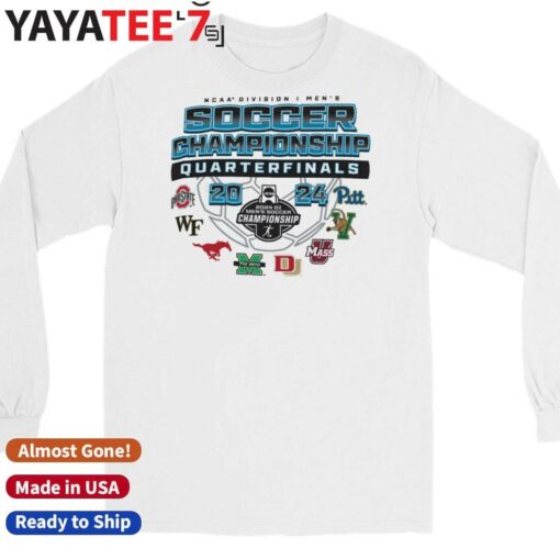 8 Teams 2024 NCAA Division I Men’s Soccer Championship Quarterfinals Shirt