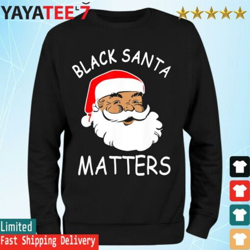 African American Santa Black Matters Christmas Family Pajama Classic shirt