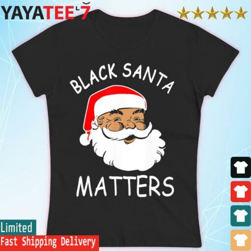 African American Santa Black Matters Christmas Family Pajama Classic shirt