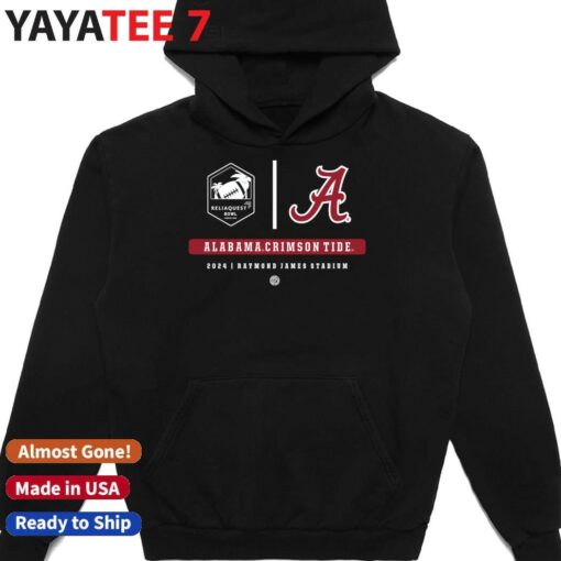 Alabama Crimson Tide 2024 ReliaQuest Bowl Raymond James Stadium Shirt