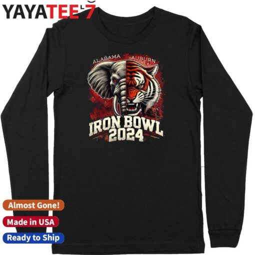 Alabama Crimson Tide Vs. Auburn Tigers 2024 Iron Bowl Showdown Shirt