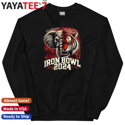 Alabama Crimson Tide Vs. Auburn Tigers 2024 Iron Bowl Showdown Shirt