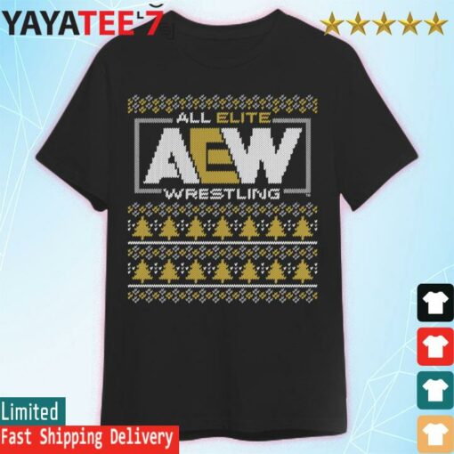 All Elite Wrestling Aew Ugly Christmas Sweater