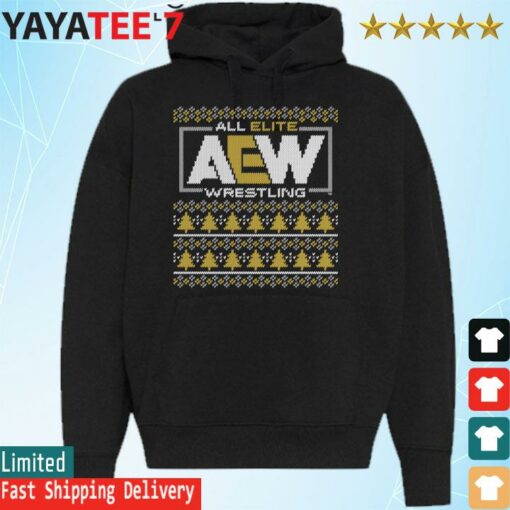 All Elite Wrestling Aew Ugly Christmas Sweater