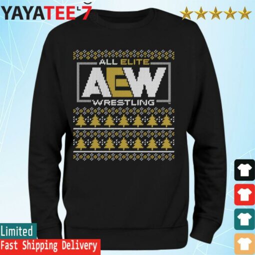 All Elite Wrestling Aew Ugly Christmas Sweater