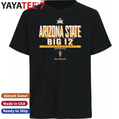 Arizona State Sun Devils 2024 Big 12 Football Championship Bound Shirt