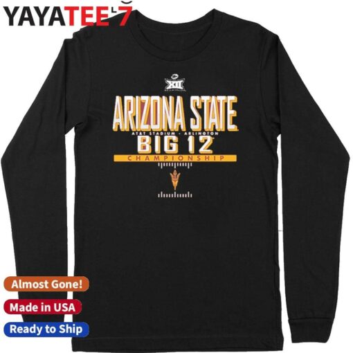 Arizona State Sun Devils 2024 Big 12 Football Championship Bound Shirt