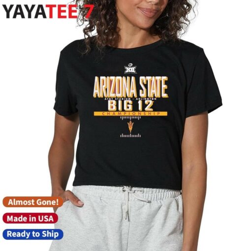 Arizona State Sun Devils 2024 Big 12 Football Championship Bound Shirt