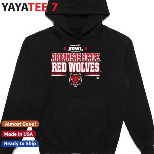 Arkansas State Red Wolves 2024 68 Ventures Bowl Graphic Shirt