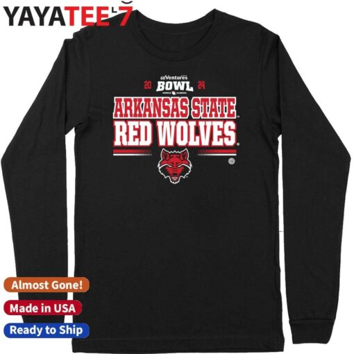 Arkansas State Red Wolves 2024 68 Ventures Bowl Graphic Shirt