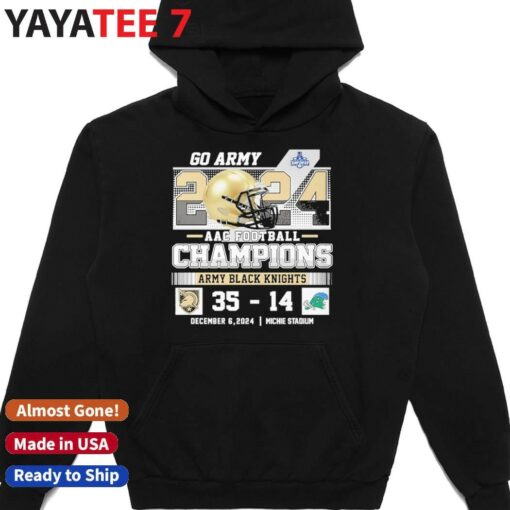 Army Black Knights AAC Football Champions 2024 Go Army Shirt