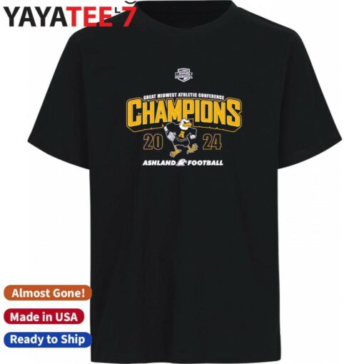 Ashland Football Great Midwest Athletic Conference Champions 2024 shirt