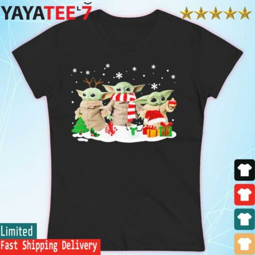 Baby Yoda Star Wars Merry Christmas 2022 shirt