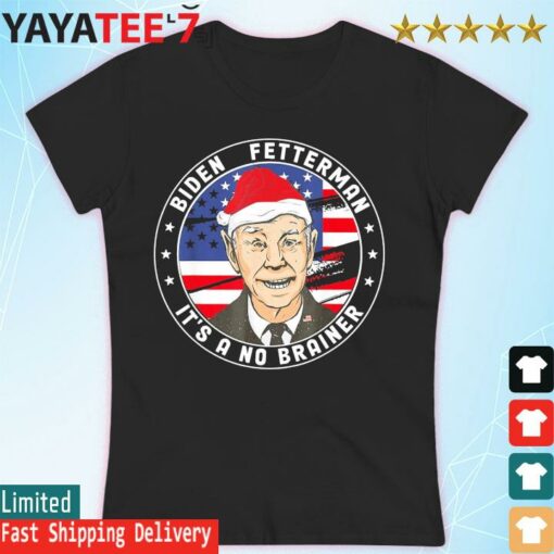 Biden Fetterman 2024 It’s a No Brainer Christmas shirt