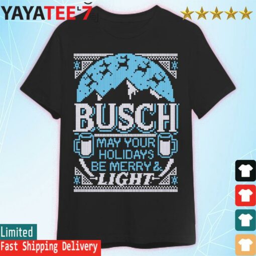 Busch Light May Your Holidays Be Ugly Christmas Sweatshirt