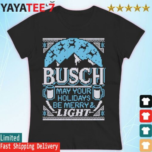 Busch Light May Your Holidays Be Ugly Christmas Sweatshirt