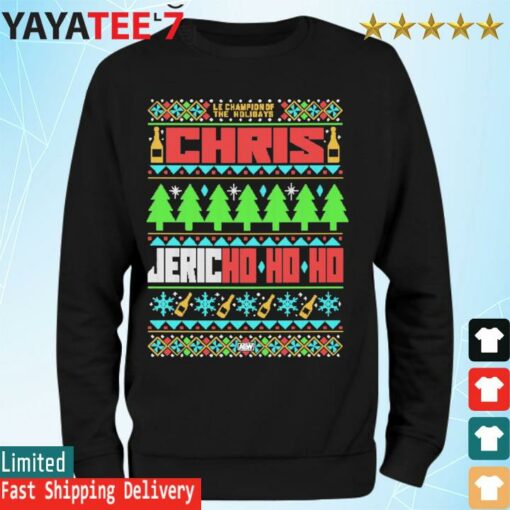 Chris Jericho – JericHO-HO-HO ugly Christmas Sweatshirt