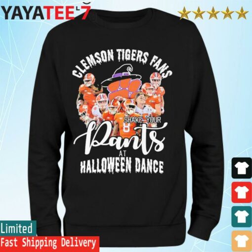 Clemson Tigers Fans shake your pants at Halloween dance 2022 shirt