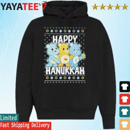 Cute Bears Happy Hanukkah ugly Christmas shirt