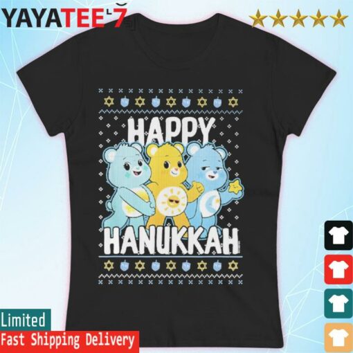 Cute Bears Happy Hanukkah ugly Christmas shirt