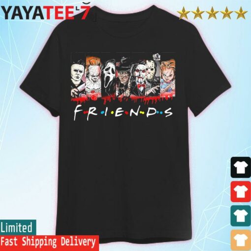 Friends Horror Movie Characters Halloween 2022 shirt