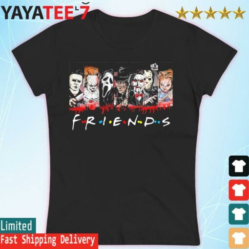 Friends Horror Movie Characters Halloween 2022 shirt