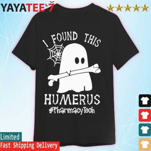 Ghost I found this Femurus #Pharmacy Tech Halloween shirt